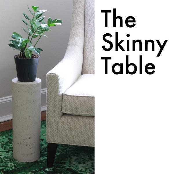 Skinny Table Etsy