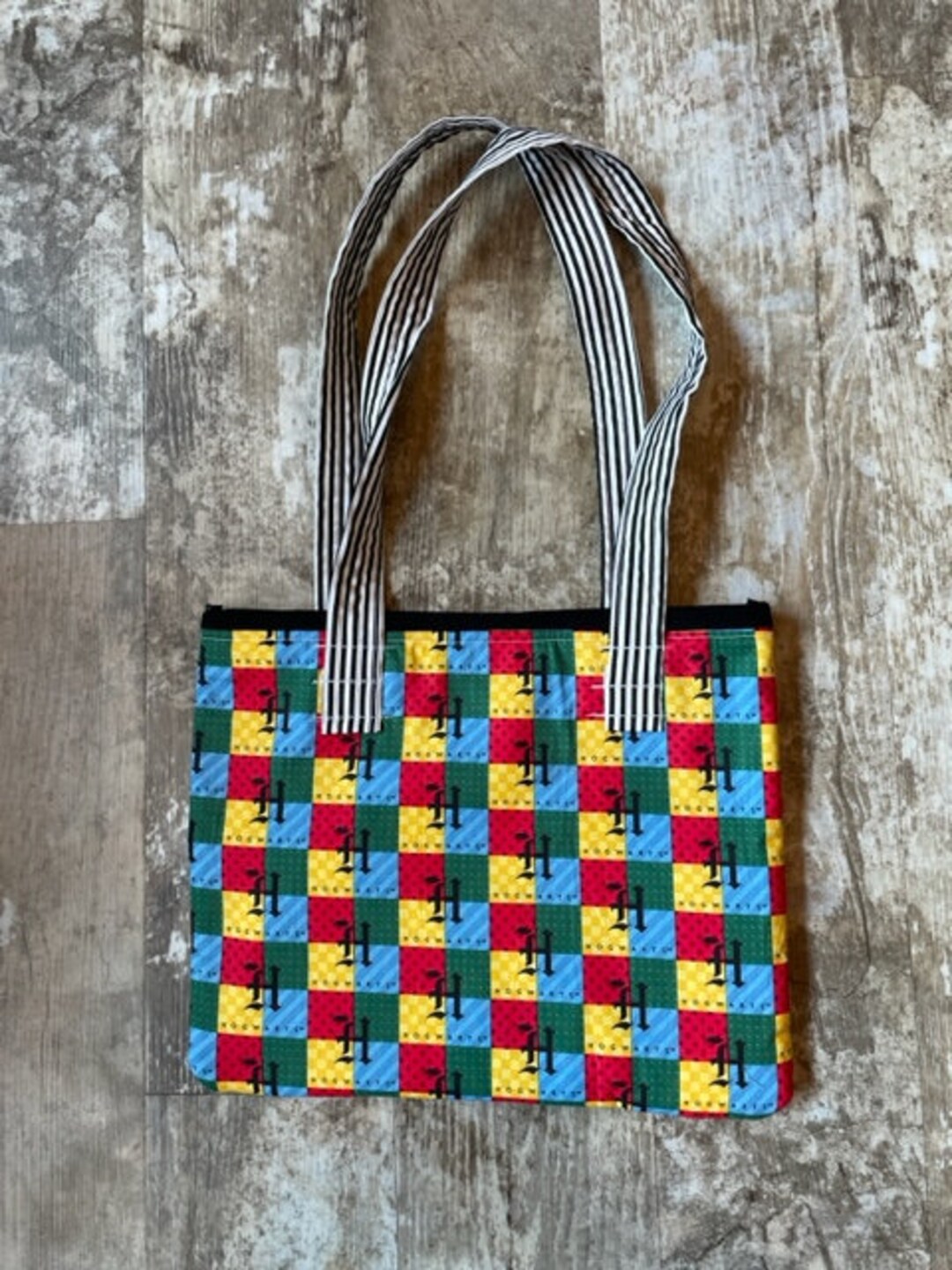 Wizard Boy Tote Bag 4 Houses Tote Bag 4 Houses Shoulder Bag Etsy