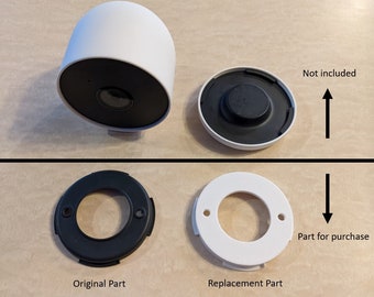 Nest Cam Outdoor (battery) Locking Collar Replacement Part