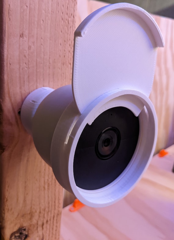 Protège-objectif coulissant pour caméra d'extérieur Google Nest Cam à piles  -  France