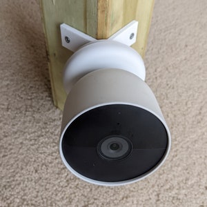 Nest Cam Outdoor 3D Print Exterior Corner Mount
