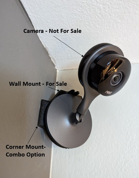 Nest cam indoor wall hot sale mount