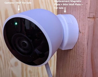 Google Nest Camera Outdoor(Wired) Magnetic Plate and Mini Wall Plate