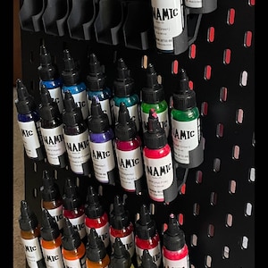 Tattoo Ink Holders for Ikea Skadis, Multiple Sizes: Eternal, Fusion ...