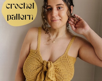 Crochet Pattern | Golden Days Tank