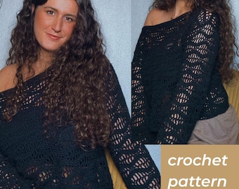 Crochet Pattern | Feel the Wave Pullover