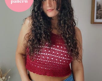 Crochet Pattern | Cherry Grove Tank