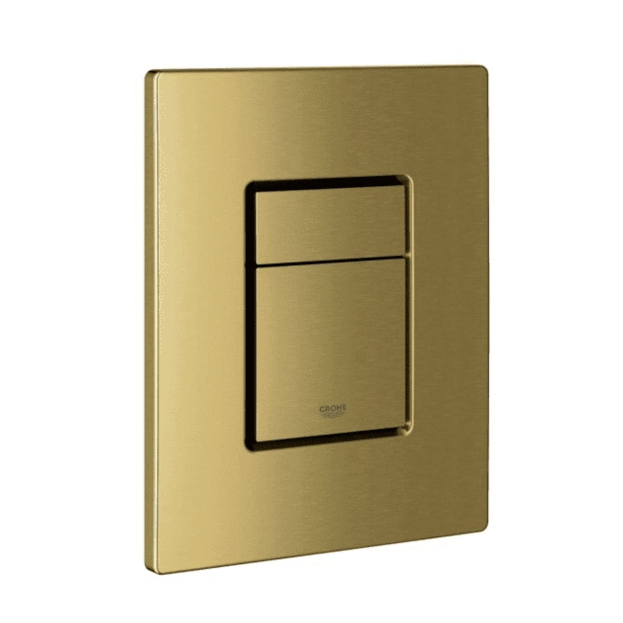 grohe button flush