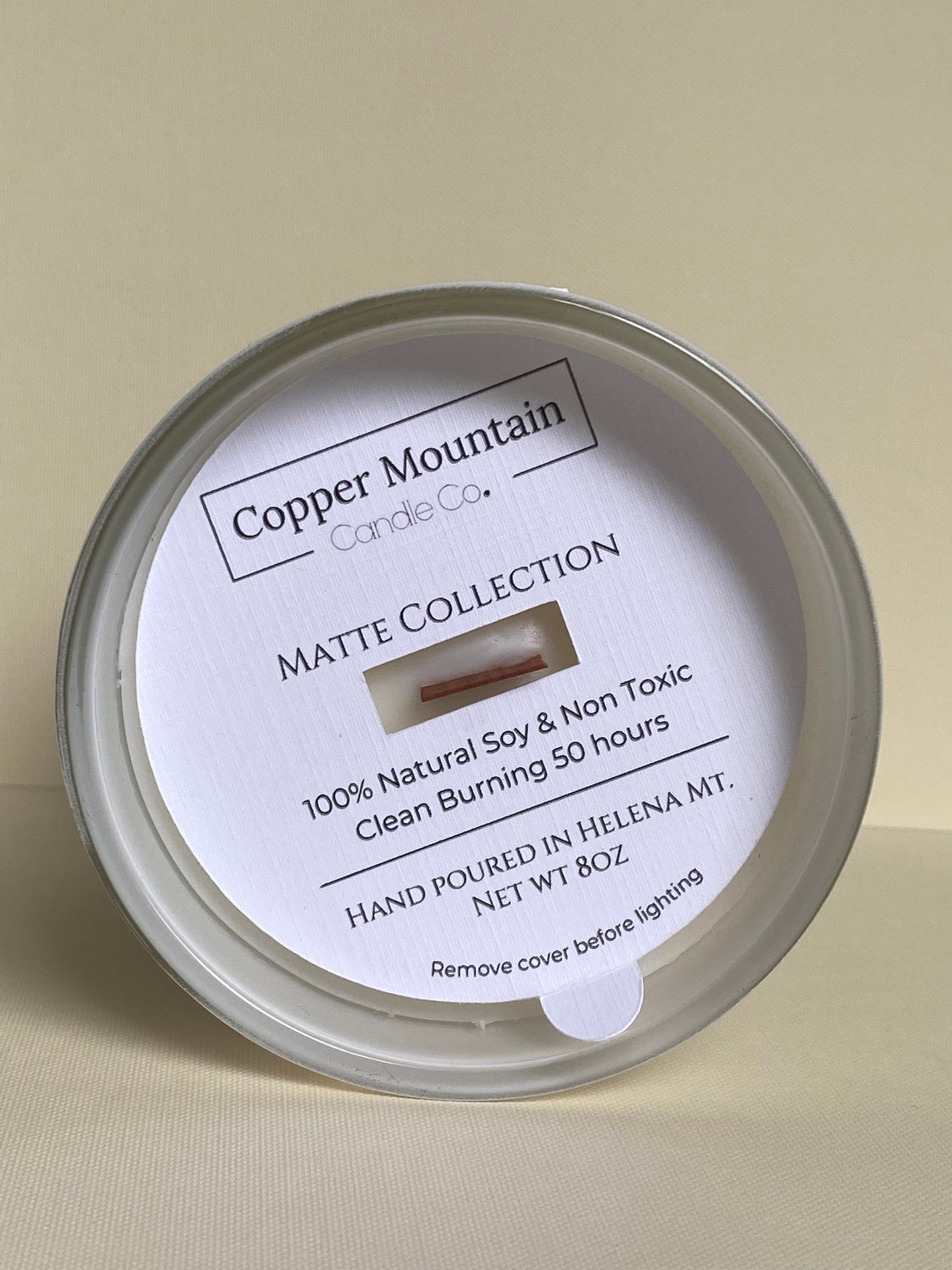 Custom Candle Dust Covers for Wooden Wick/cotton Wick Etsy