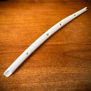 Hohle Fels Flute Replica | 3D Printed PETG Ice Age Bone Flute | Playable Ancient Instrument | Aurignacian Music Artifact
