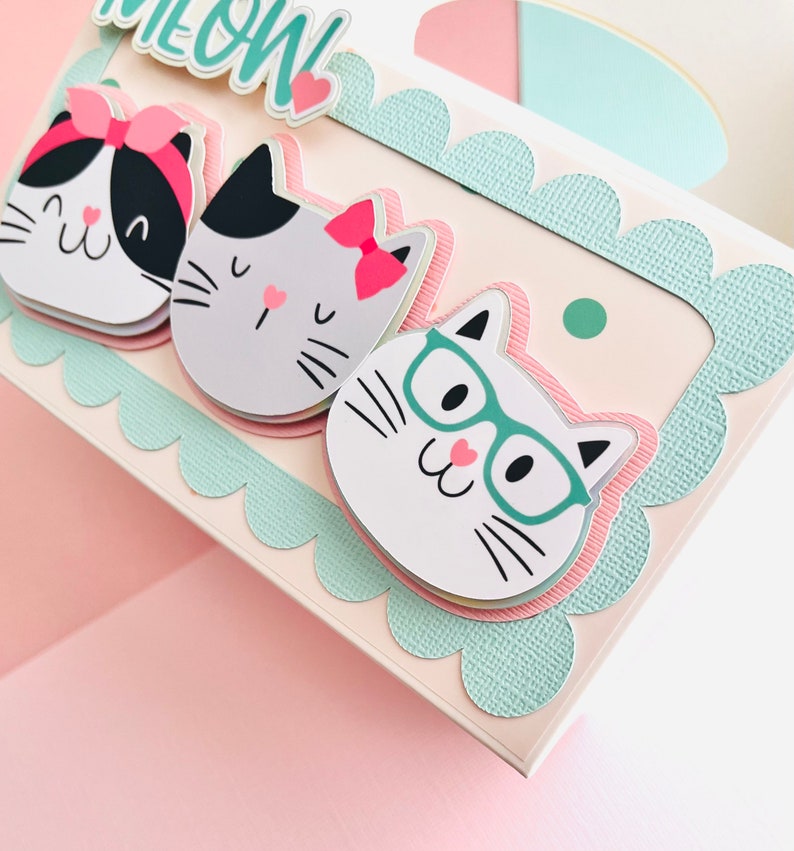 Kitten Party Favor Box/ Cat Party Favor Box/ Cat Decor/ Kitty Etsy