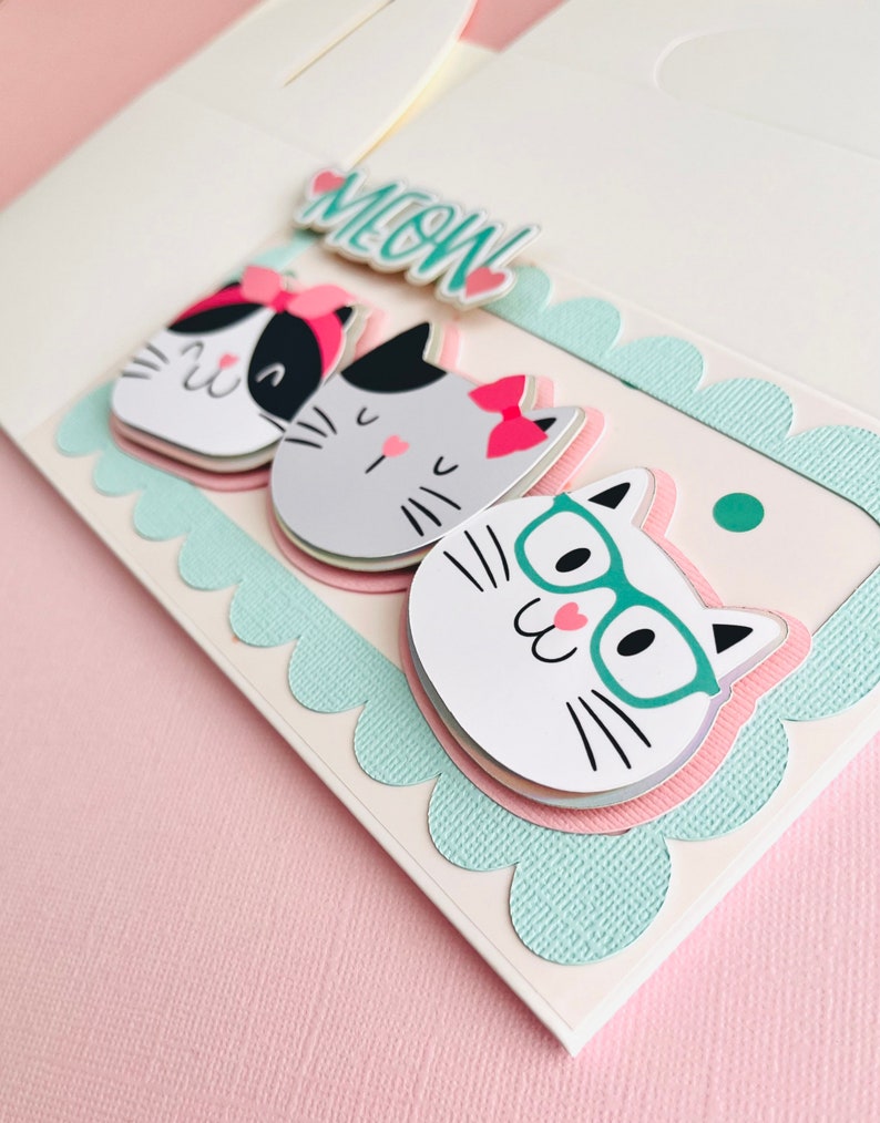 Kitten Party Favor Box/ Cat Party Favor Box/ Cat Decor/ Kitty Etsy