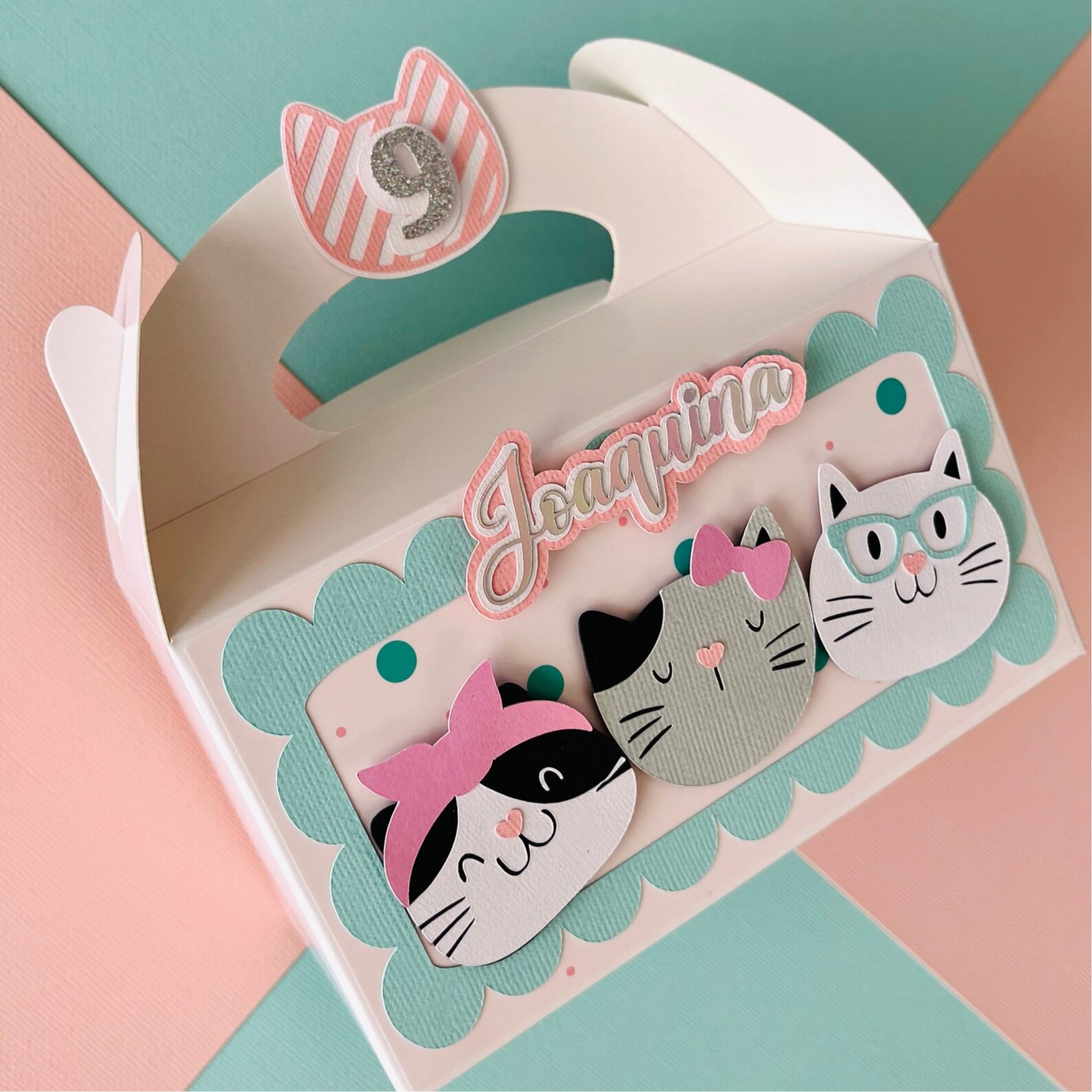 Kitten Party Favor Box/ Cat Party Favor Box/ Cat Decor/ Kitty Etsy