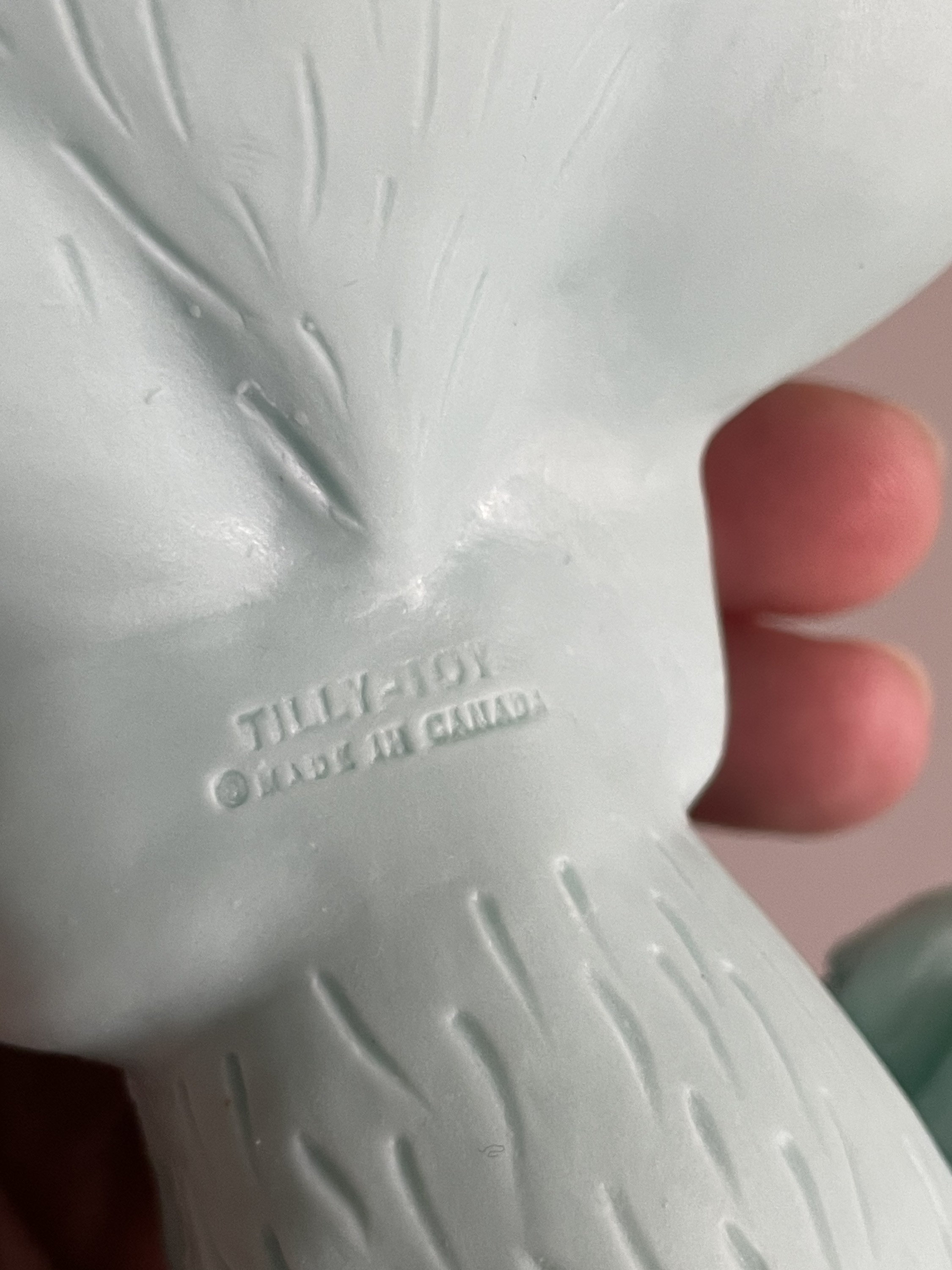 Vintage Tilly-toy Kitschy Rubber Squeaky Toy Funky Blue Cat Figurine - Etsy