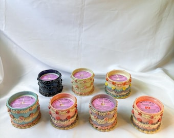 Ceramic Cake Candles
