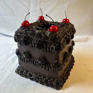 Vintage Pink Fake Cake Tissue Box Holders image 12
