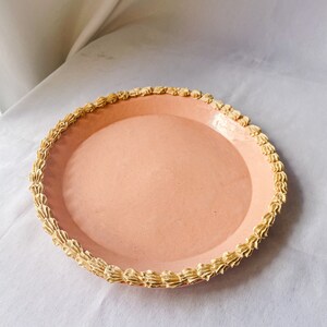 Large Round Ceramic Cake Tray image 2