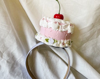 Vintage Fake Cake Headbands