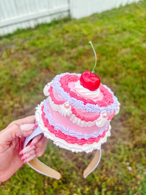 Vintage Fake Cake Headbands - Etsy
