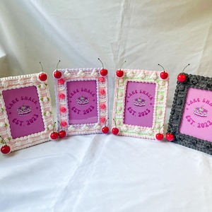 Fake Cake Picture Frames 4x6