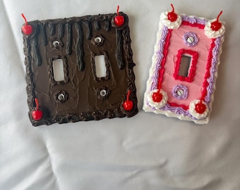Fake Cake Light Switch Covers