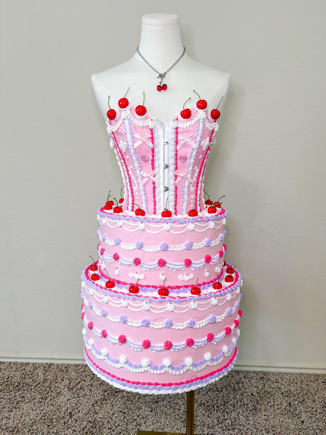 Nφ DRESS Birthday Cake Skirt 2way XG Fake Cake Tiered Skirt and Corset - Etsy Israel