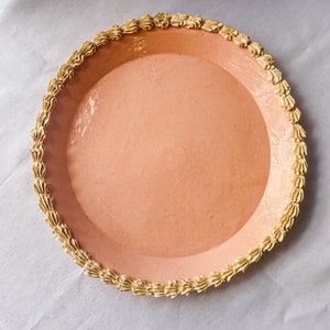 Large Round Ceramic Cake Tray image 3