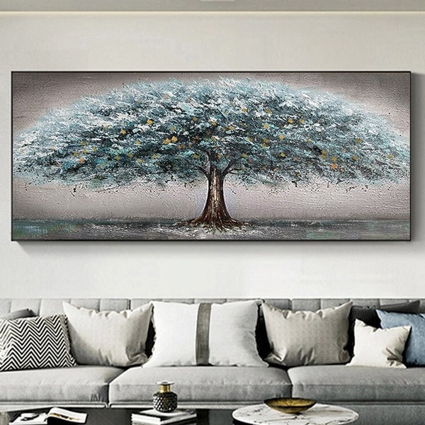 Acrylic Painting Tree Etsy