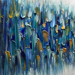 Large Abstract Oil Painting on Canvas Original Textured Boho - Etsy Canada