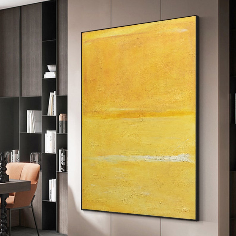 Abstract Gold Leaf Textured Hand Painted Oil Painting Etsy