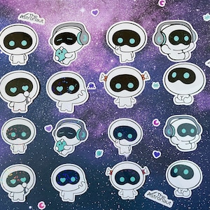 BTS Wootteo The Astronaut Jin 2.5&quot;-3&quot; | Waterproof Holographic Sticker