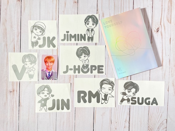 BTS Tiny Tan With Name 3.1