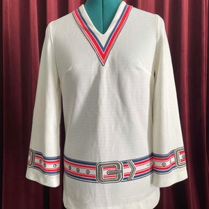 RARE! 1960s Mr. Dino Space Age Tunic Top - SIGNED