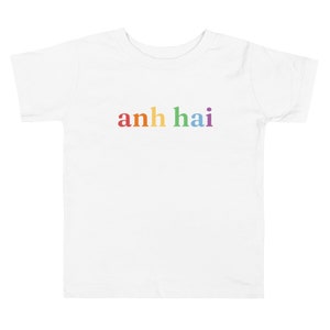 Anh Hai Big Brother Toddler Tee, chemise vietnamienne pour enfant, faire-part de grossesse pour bébé, cadeau