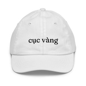 Cục vàng Vietnamese Youth Baseball Cap, Cute funny gift