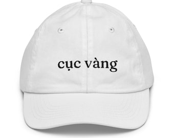 Cục vàng Vietnamese Youth Baseball Cap, Cute funny gift