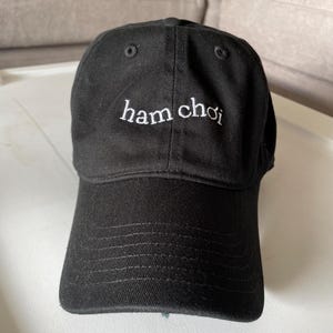 Ham Chơi Vietnamese having fun, embroidered organic dad hat, gift