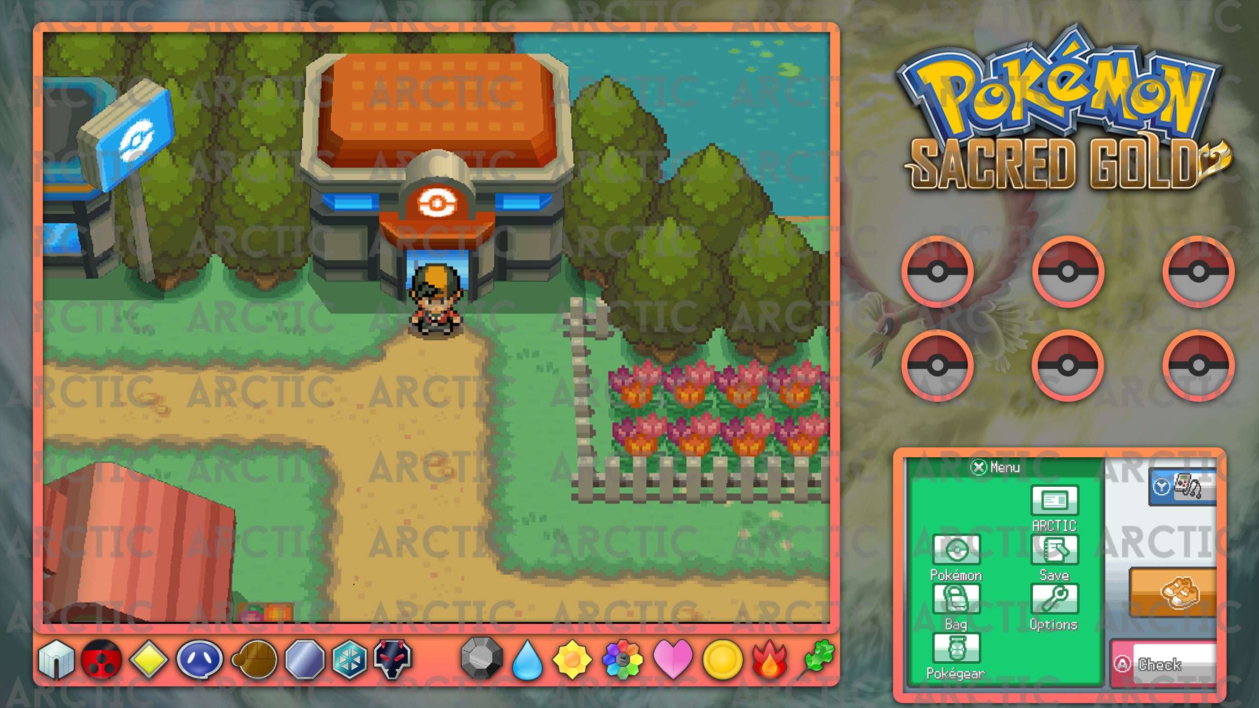 User Interface in Pokemon HeartGold