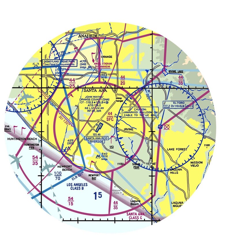 Custom Sectional Chart Inspired Sticker Etsy