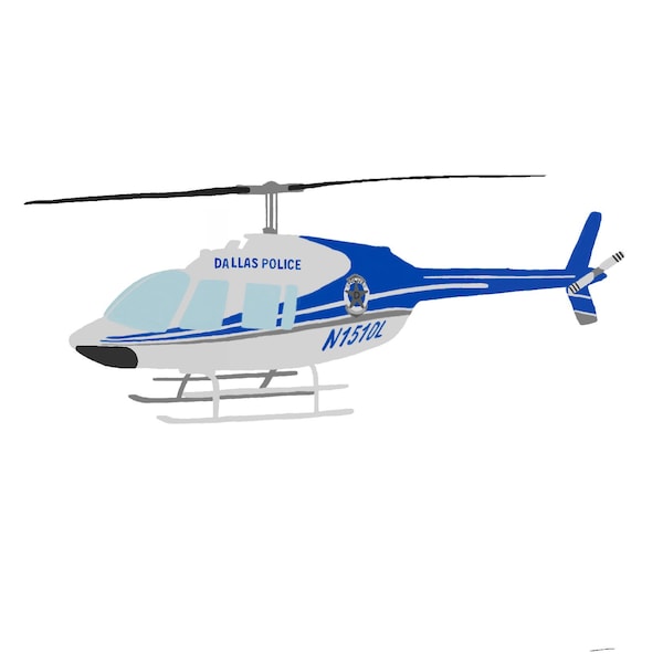 Custom Helicopter Sticker