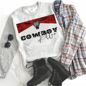 Cowboy Killer, Western Vibes, Sublimation Designs and Instant Digital Downloads, Png