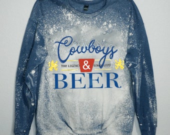 Cowboys And Beer, Western Vibes, Sublimation Designs and Instant Digital Downloads,