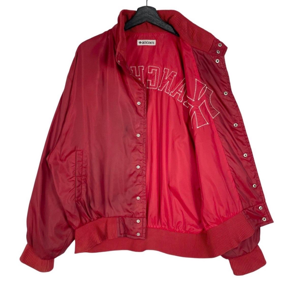 Vintage Descente X Yankees Big Logo Jacket Button up Light Jacket