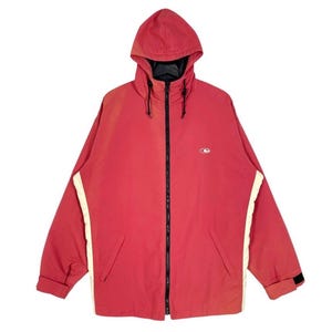 Vintage 90s Concept Canada Hoodie: Sun Faded Full Zip Jacket, Size L