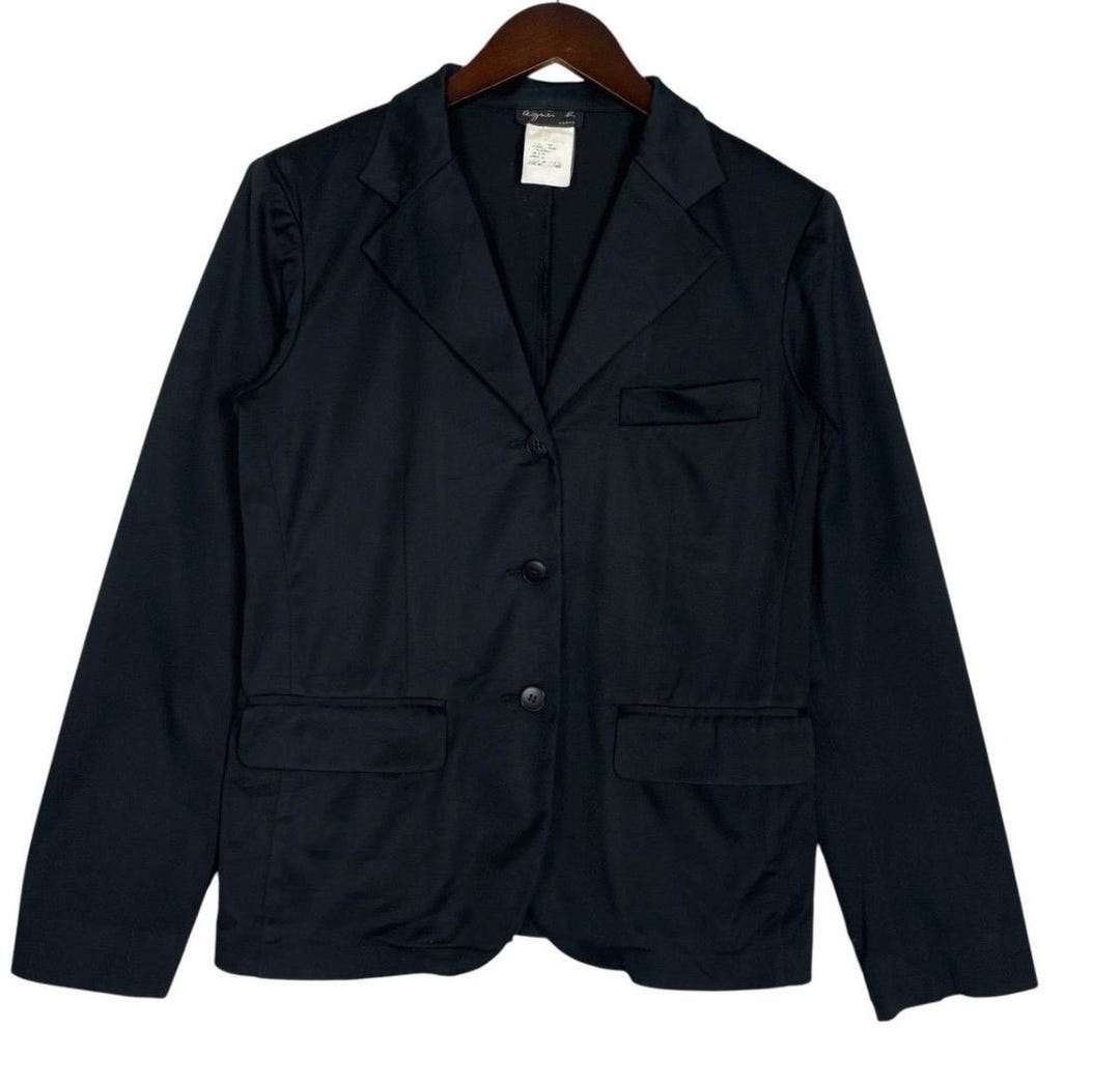 Vintage Agnes B Paris Blazer, Women's Designer Coat, Size S - Etsy