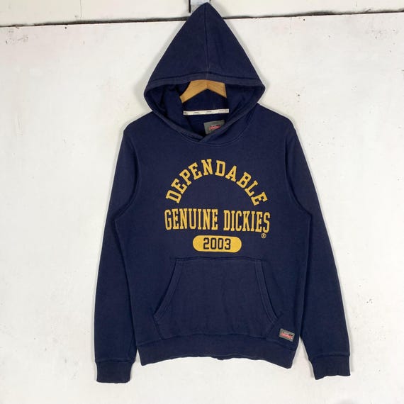 Dickies, Vintage Dickies Sweatshirt Hoodie Pull Over Spell Out 2003 Sweater Streetwear Dickies Brand Size S