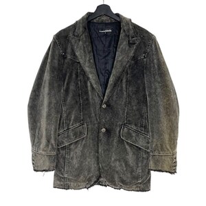 Vintage In The Attic Japanese Brand Coat Blazer Sun Faded Designer Rare Colour Streetwear Button Up Size S