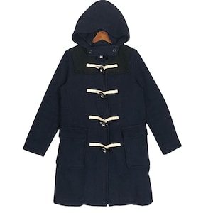 Vintage J.W Anderson X Uniqlo Duffle Coat Wool Jacket Hoodie Japanese Brand Designer Streetwear Size S