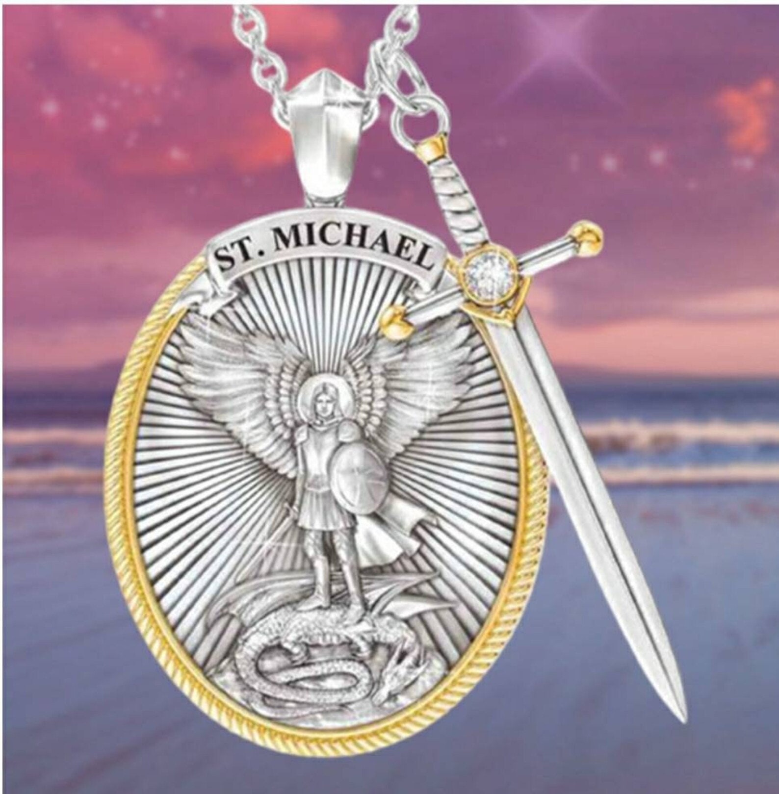 St michael charms sale