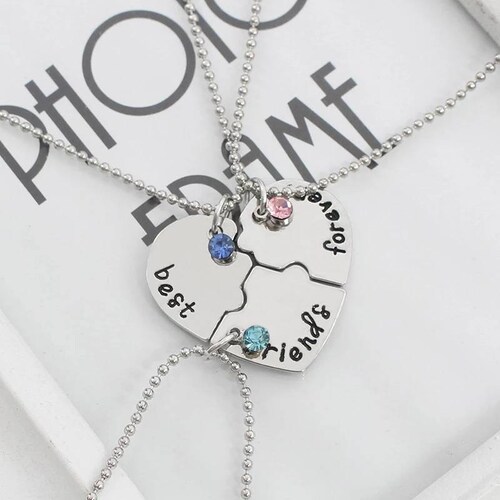 Women Necklace BFF Necklace - Etsy 